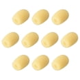 thumbnail image 5 of Uxcell 12mm Length Yellow Mic Cover Headset Windscreen Foam 10 Pack, 5 of 5