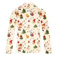 Dihao Mens Shirts Plus Size Christmas Novelty Shirt Ugly Santa Claus