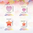 thumbnail image 4 of 144pcs Candy Slime Charms 24 Styles Kawaii Nail Charms Star Cabochon Resin Heart Flatback Tiles Sweet Candy Decorations, 4 of 7