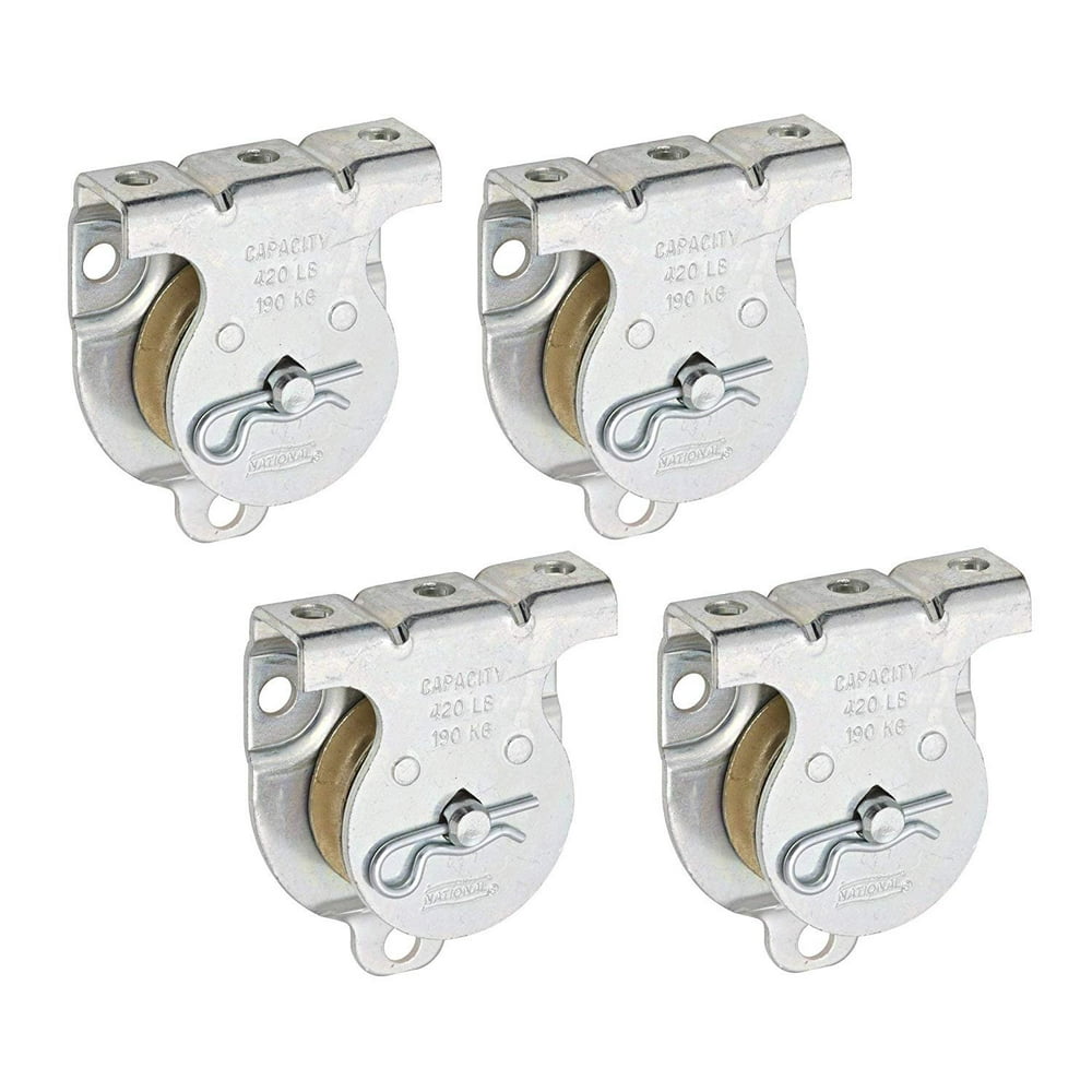 National Hardware N233247 3219BC Wall/Ceiling Mount Single Pulleys in