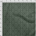 thumbnail image 3 of oneOone Polyester Lycra Fabric Ethnic Geometric Flame Stitch Print Fabric By Yard 56 Inch Wide, 3 of 4