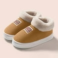 thumbnail image 2 of Mostsola Boots for Women Cozy Fuzzy Memory Foam House Slipppers Casual Indoor Slip on Shoes, 2 of 5