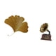 thumbnail image 5 of Esculturas de pared de hojas,Esculturas de pared de hierro forjado con forma de hojas de ginkgo,Escultura decorativa colgante de hojas de ginkgo para pared,Estatua antigua,Estatua, 5 of 8