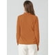 thumbnail image 5 of INSPIRE CHIC Blusa Elegante De Oficina De Trabajo Para Mujer, Camisa Plisada Con Cuello De Lazo Y Manga Larga Marrón XS, 5 of 6