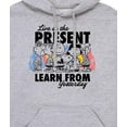 thumbnail image 3 of Peanuts - Live In the Present Learn From Yesterday  Group- Men's Pullover Hoodie, 3 of 6