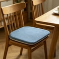 thumbnail image 5 of Flax Linen Horseshoe Chair Cushion Seat Pad With Straps Non Slip Dining Chair Cushion, Ergonomic Comfort Durable Support Design, for Dining Chair Office Chair Kitchen Home Use, 5 of 6