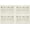 no247, variant on Abstract Black White and Gold Placemats Set of 4, Modern Contemporary Placemats Table Mats Place Mats for Kitchen Dining Table Winter Holiday Party Decoration 16.9x11.4 Inch