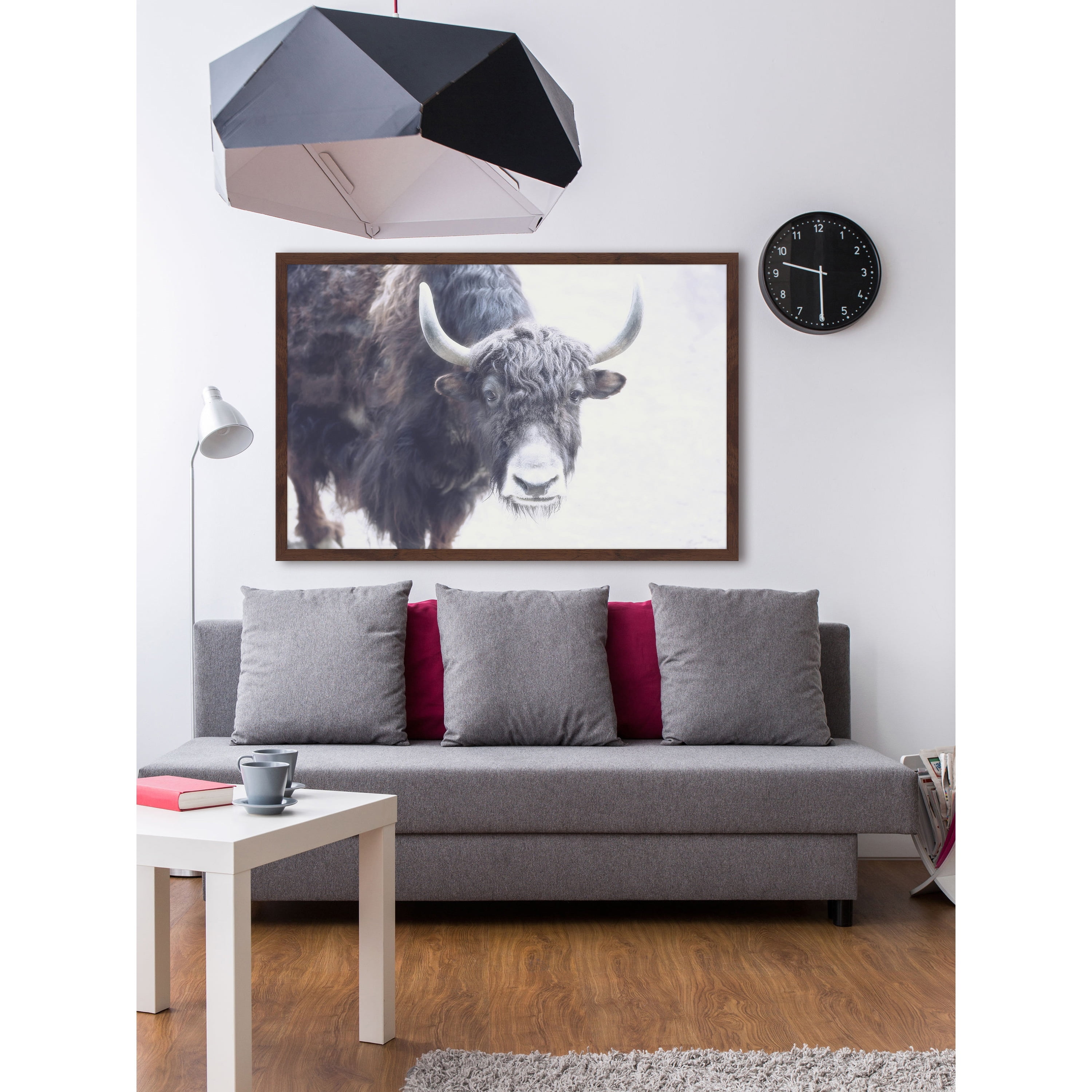Marmont Hill "Suspicious Gaze" Framed Painting Print
