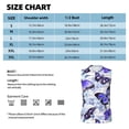 thumbnail image 6 of Xecao Butterflies Print Men's Tank Top: Sleek Sleeveless Tee for Casual Sports and Beach Occasions-Small, 6 of 7