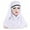 White, variant on Herrnalise Women Patchwork Floral India Hat Muslim Ruffle Cancer Chemo Hat Beanie Wrap Cap