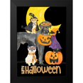 thumbnail image 2 of Reed, Tara 11x14 Black Modern Framed Museum Art Print Titled - Fright Night Friends-Happy Halloween II, 2 of 5