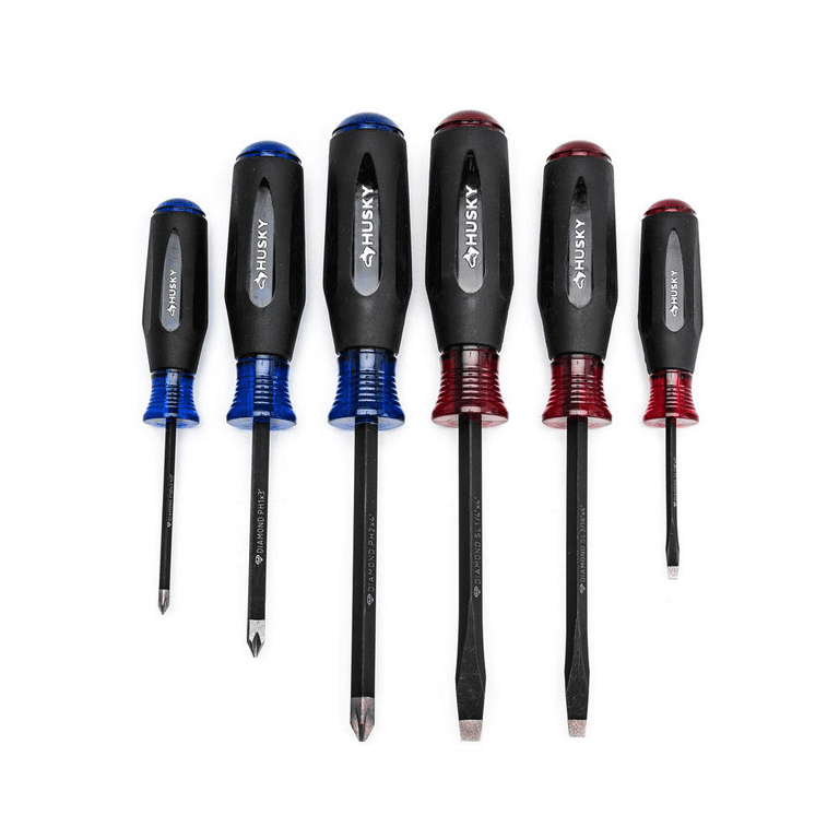 Husky Diamond Tip Magnetic Screwdriver Set (6-Piece) Husky Diamond Tip Magnetic Screwdriver Set (6-Piece)