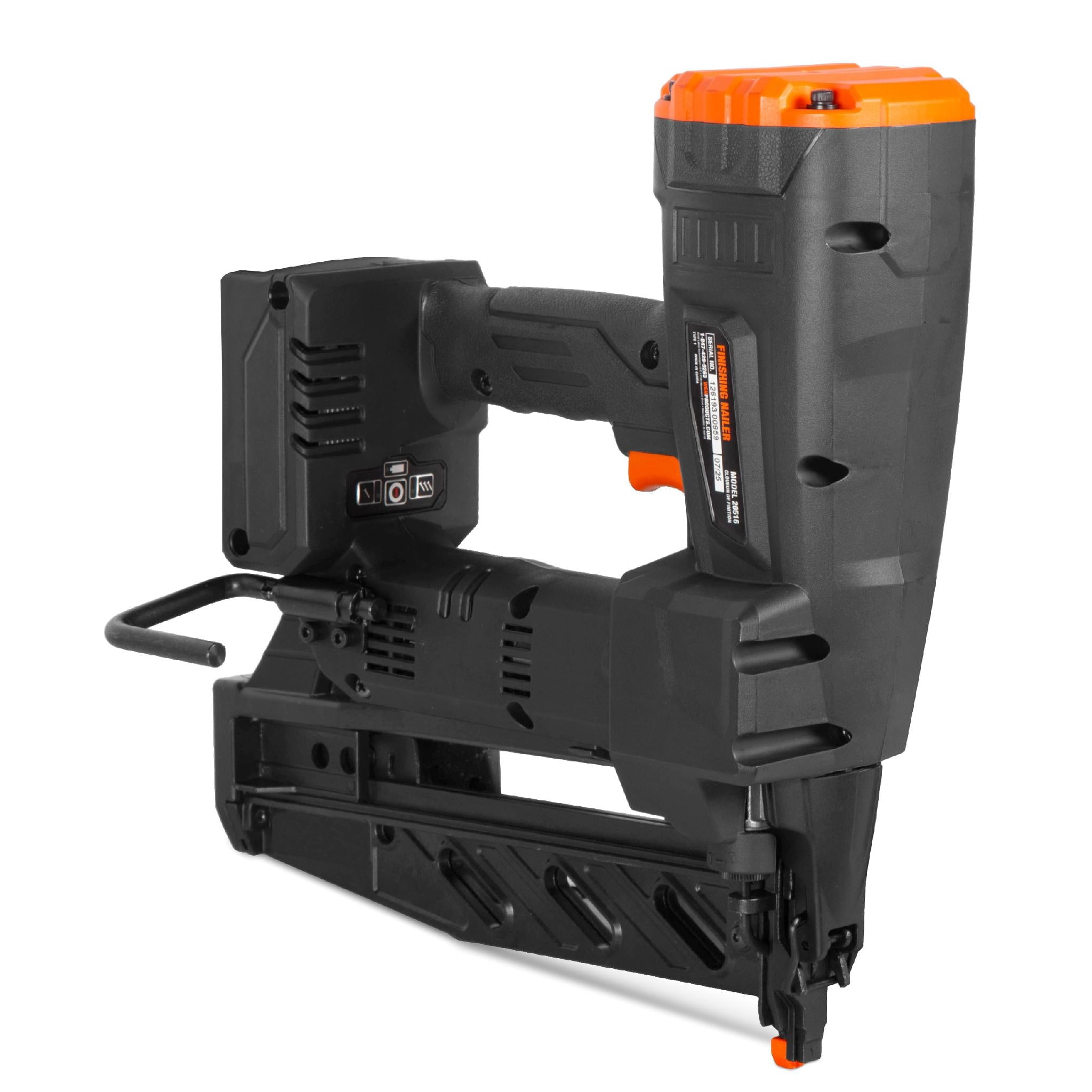 WEN 20V Max Cordless Brushless 16-Gauge Brad Nailer (Tool Only – Battery Not Included) (20516BT)