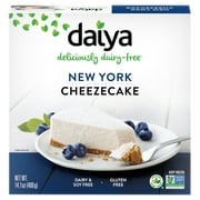 Daiya Dairy Free Gluten Free New York Style Vegan Cheesecake, 14.1 oz (Frozen)