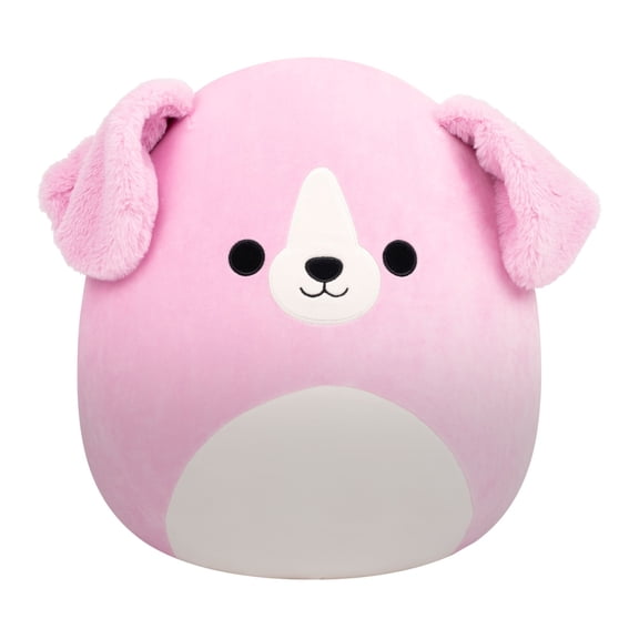 Squishmallows Official 7.5 inch Peggy Sue the Pink Golden Retriever - Child's Ultra Soft Plush Toy