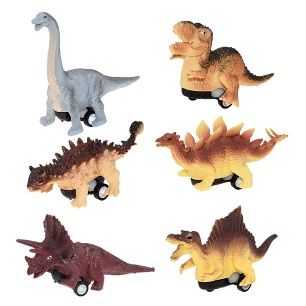 Dinosaurios Juguete Tirar Hacia Atrás Coches Colección Niño Juguete Para Niños Tirar Hacia Atrás Coche Dinosaurio Juguete Regalos 6 Uds. Yuarrent FN007382-01