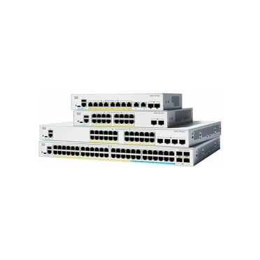Cisco Catalyst C1300-48FP-4G Ethernet Switch, 48 Ports - Manageable - Gigabit Ethernet - 10/100/1000Base-T, 1000Base-X - 3 Layer Supported