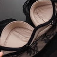 thumbnail image 4 of hotojiny Women's Bra Cute Lace Bralette Padded Underwire Everyday Bra Wide Strap Full Coverage Comfortable Bra, 4 of 7