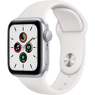 Apple Watch Nike SE (1st Gen) 44mm Silver Aluminum Case, GPS, Pure