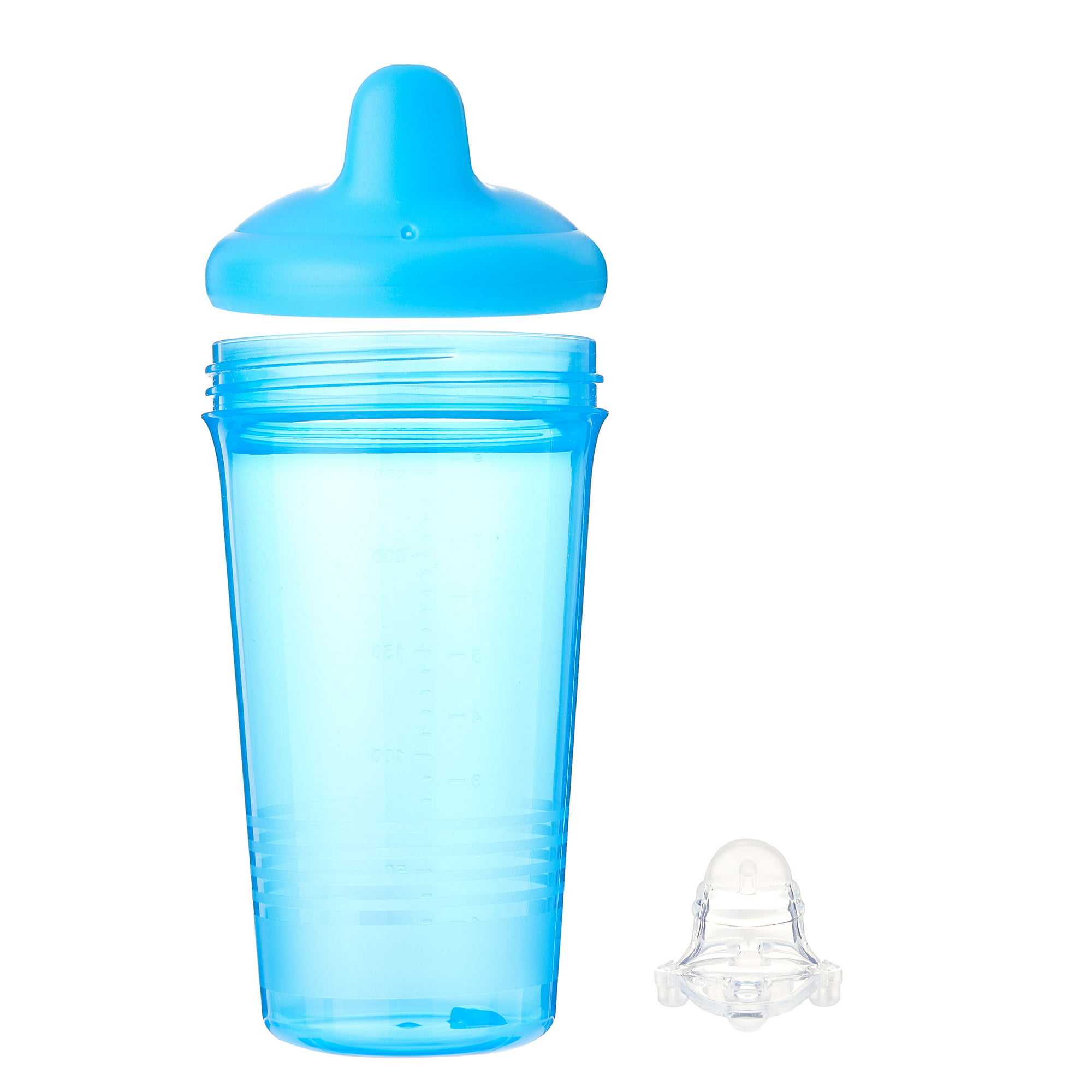 Vaso para bebé Parent's Choice con boquilla dura, 9 oz, 6 meses+, color azul 5