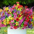 thumbnail image 1 of Flores artificiales ShareConn para decoración de exteriores, 24 unidades, 1 of 5