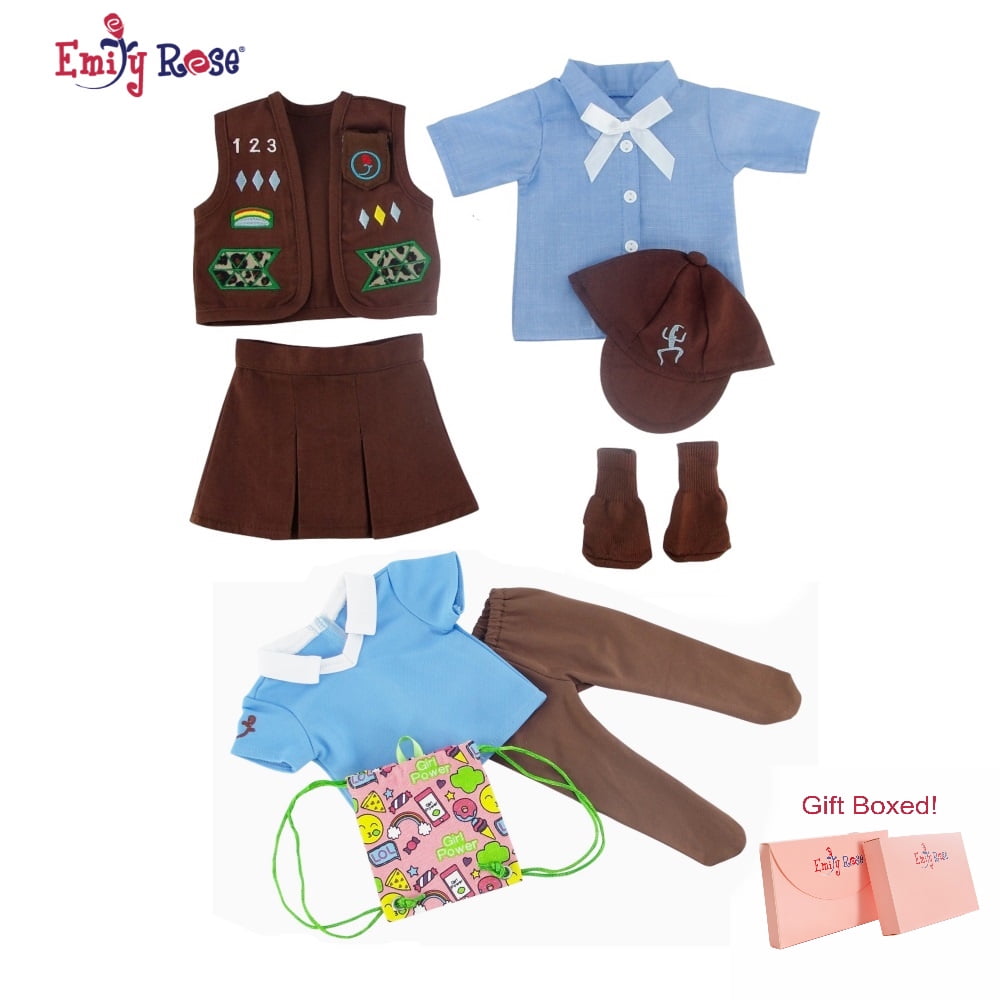 american girl doll brownie uniform
