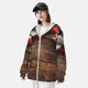 thumbnail image 3 of Balery Rustic American Flag Wood Sudadera ligera de manga larga con capucha y protección solar UPF 50+ para hombre y mujer, ideal para pesca y running-Medium, 3 of 7