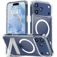 thumbnail image 1 of Funda magnética memumi para iPhone 17 Pro con soporte, 1 of 7