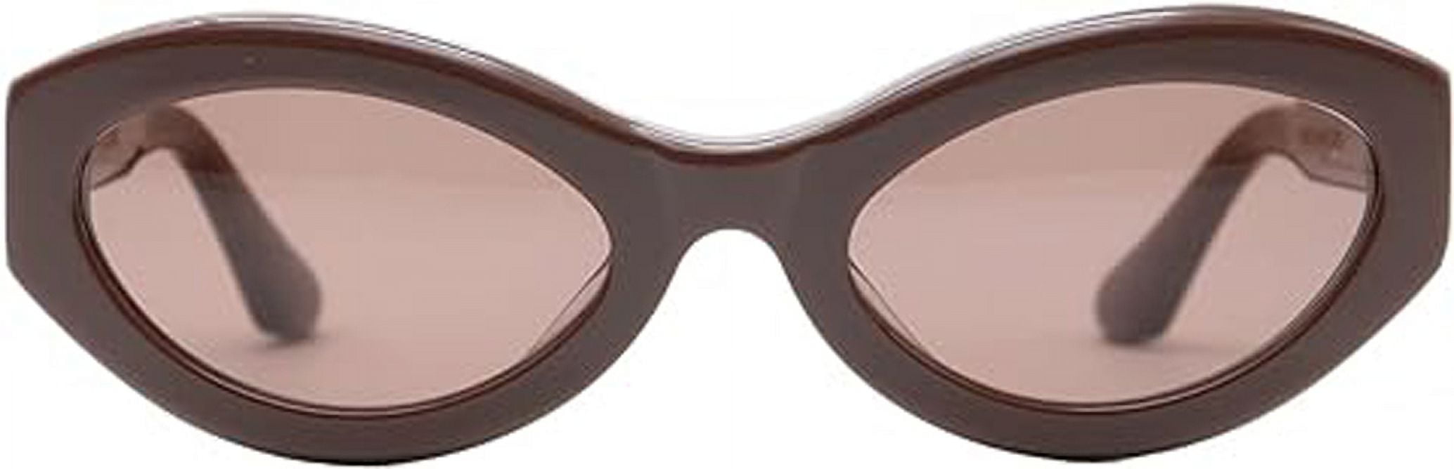 Christopher Cloos Mala Espresso Round Polarized Sunglasses - Trendy Unisex Acetate Frames With UV Protection & CR-39 Lenses (Includes Case)