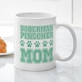 thumbnail image 3 of CafePress - Doberman Pinscher Mom - 11 oz Ceramic Mug - Novelty Coffee Tea Cup, 3 of 4