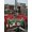Red Green Yellow, variant on Outdoor Tablecloth with Umbrella Hole and Zipper, Christmas Tree Round Table Cloth 60 Inch Waterproof Tablecloth, Winter Xmas Ball Snowy Red Black Plaid Picnic Table Cover for Patio Camping