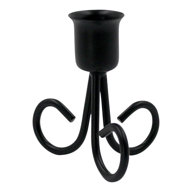 EGNMCR Retro Metal Iron Candlestick Iron Home Decoration A Candlestick