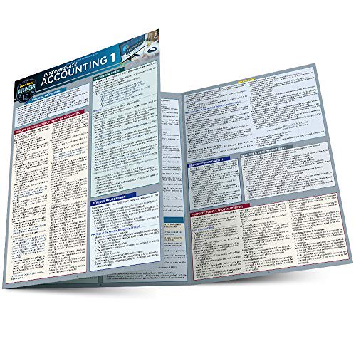 Comptabilité Intermédiaire 1: Guide de Référence Laminé QuickStudy (Guide de Référence QuickStudy)