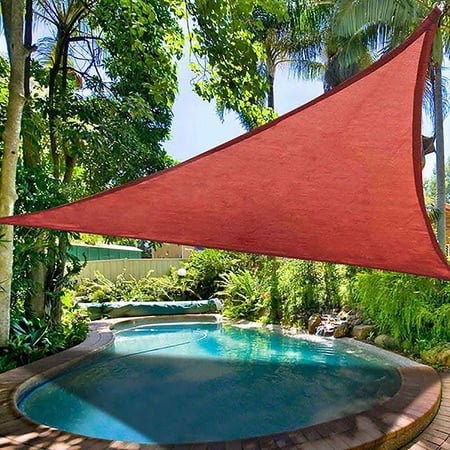 Yescom 11 5 Triangle Sun Shade Sail Beach Canopy Cover Uv Blocking Yescom 11 5 Triangle Sun Shade Sail Beach Canopy Cover Uv Blocking