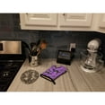 thumbnail image 3 of Caroline's Treasures Watecolor Halloween Black Cats on Purple Oven Mitt, 3 of 7