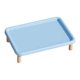 thumbnail image 2 of Soporte elevado para comedero de mascotas, base elevada para comedero de mascotas, antideslizante, versátil para comederos automáticos, lavable y Azul, 2 of 8
