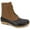 Brown, variant on Mens Brown Mixed Media Cushioned Waterproof Maine Round Toe Block Heel Lace-Up Duck Boots 12