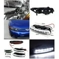 thumbnail image 2 of Spec-D Tuning Compatible with 2006-2011 Honda Civic 2 Dr Coupe, Black Headlights with Orange Reflector, LED Lamps, 2 of 2