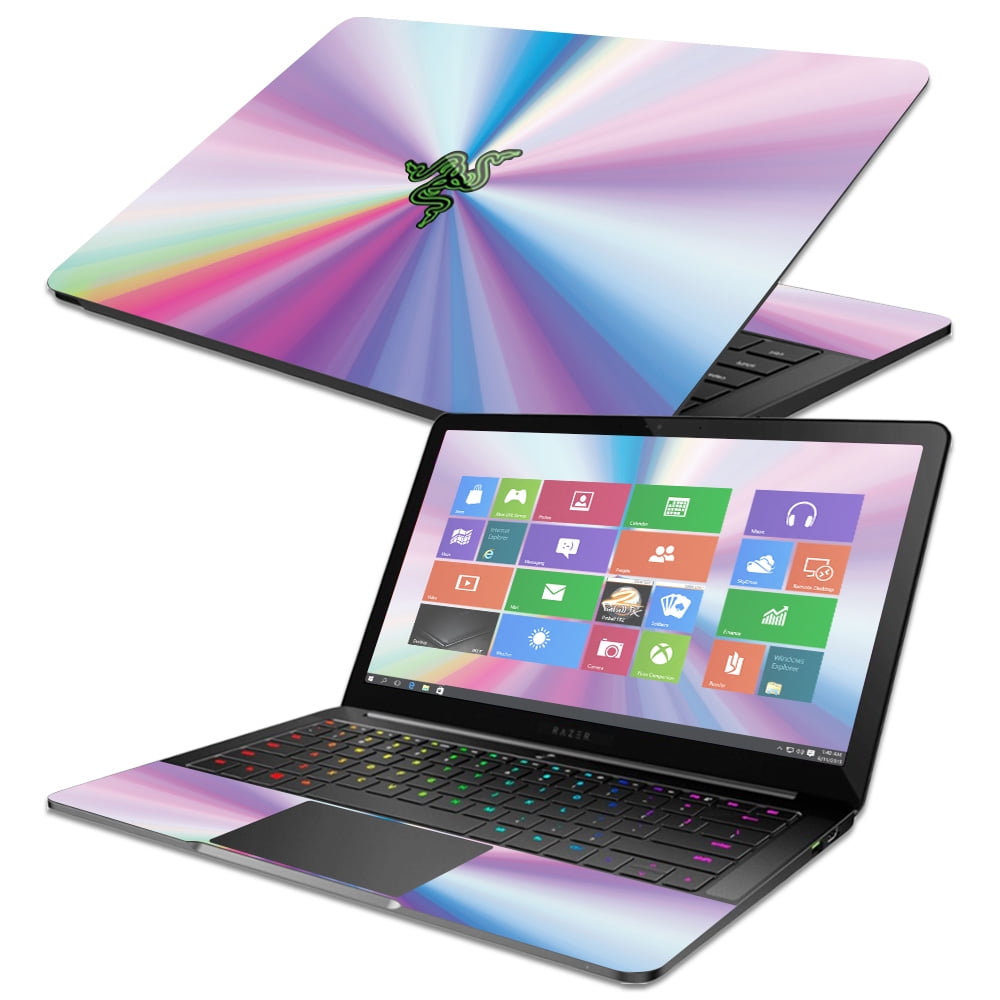 Skin Decal Wrap for Razer Blade Stealth 13.3" 2017 sticker Bright Smoke