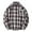 c03Brown, variant on LNWUY (M-5XL) Big and Tall Mens Flannel Plaid Shirts Regular Fit Long Sleeve Turndown Collar Pocket Button Down Shirts Top Gray XXL