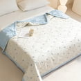 thumbnail image 3 of ChicYu Washed Cotton Summer Air Conditioning Quilt Queen Size,Lightweight Bedding for Hot Sleepers,Thin Quilt Core with Durable,Dorm Guest Room Necessary, 3 of 6