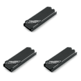 thumbnail image 1 of Radiador Calor Del Disipador Calor Del Disco Duro Estado Sólido M.2 3 Piezas para SSD PCIE 2280 (gris), 1 of 8