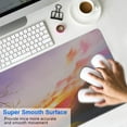 thumbnail image 4 of Sunset and Sunset&nbsp;mousepad Gamingwaterproofno Slip&nbsp;for Office Home Work GamingmousematRubber Base Mousepad with Stitched Edges 31.5x11.8inches, 4 of 7
