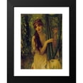 thumbnail image 2 of Ernest Hébert 15x18 Black Modern Framed Museum Art Print Titled - Music (Agathe Calmel) (1882), 2 of 5