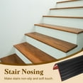 thumbnail image 5 of Stair Nosing, 6.5 ft (2x2 Inch) Self-Adhesive Step Edge Protector, Black, 5 of 6