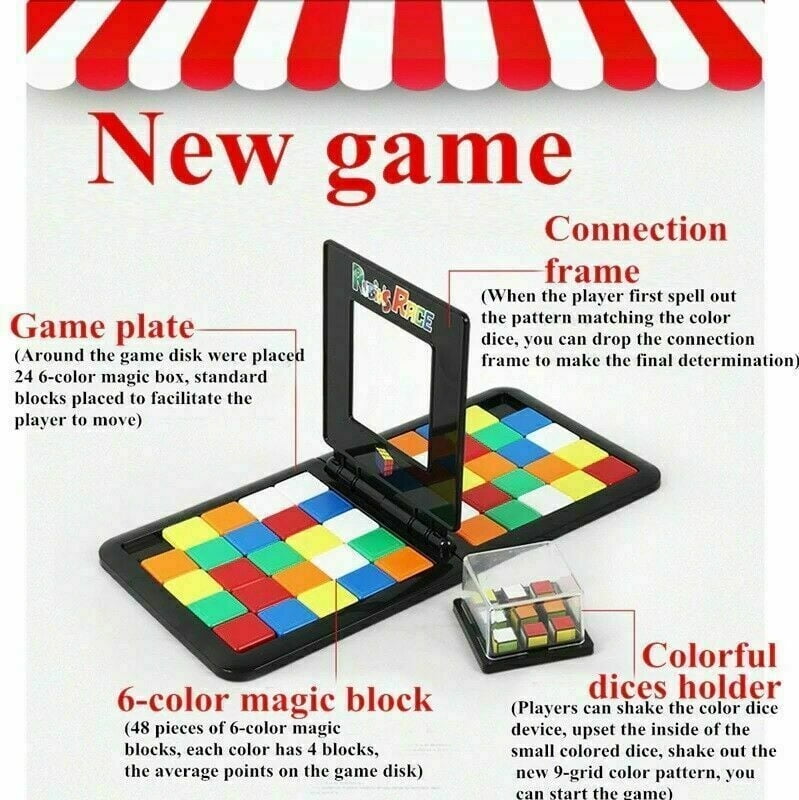 Magic Block Game-Kids & Adults Familienfeier Fun Board Eltern-Kind-Puzzle-Spiel 