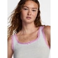 thumbnail image 4 of No Boundaries Sleep Lace Tank Top, Women's XXS-3X, 4 of 5
