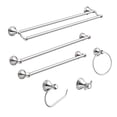 thumbnail image 2 of Moen DN8424CH Preston 24-Inch Bathroom Towel Bar, Chrome, 2 of 4