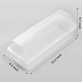 thumbnail image 2 of Plastic Bread Container, Bread Storage Bin, Bread Box for Countertop, 2 of 6