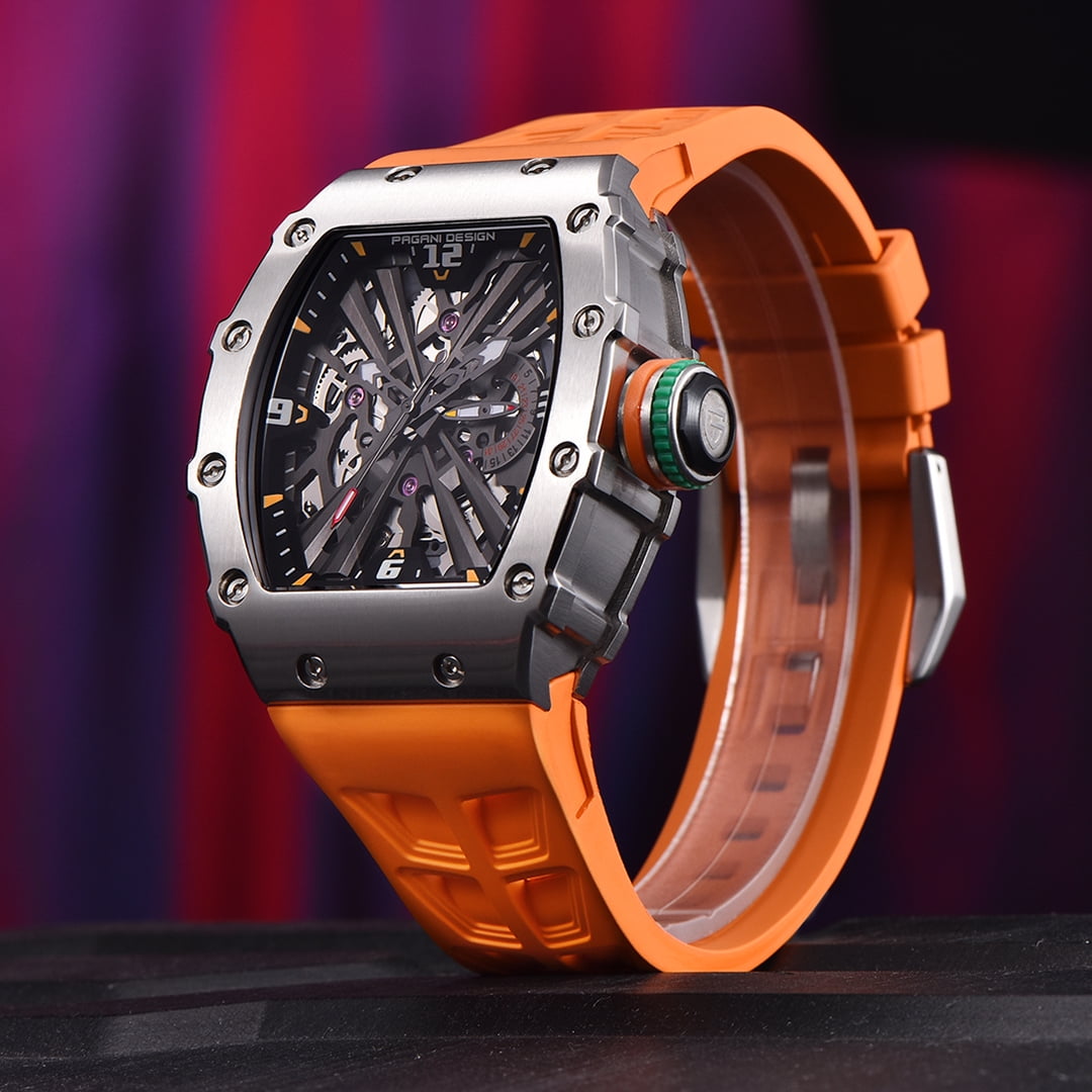 PAGANI DESIGN New Men's Quartz Watches Stainless Steel Waterproof Wrist Watch for Men with Japan VH65 Movement PD1738